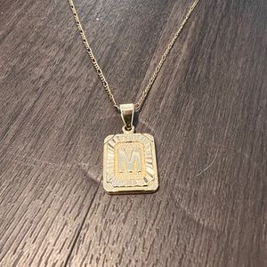 Nordstrom Bracha M Gold Block Necklace